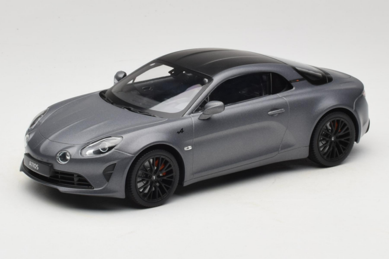 Alpine A110 S Matt Szary Carbon Roof Norev 1:18 185313 Metal