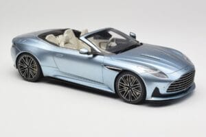 Aston Martin DB12 Volante Caribbean Blue Pearl GT Spirit 1:18 GT479 Żywica — zdjęcie 4 z 6