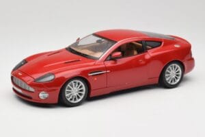 Aston Martin V12 Vanquish Czerwony Bburago 1:18 34063 Metal