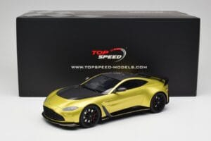Aston Martin V12 Vantage Final Edition Cosmopolitan Yellow TopSpeed 1:18 TS0453 Metal — zdjęcie 6 z 6