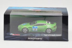 Aston Martin V8 Vantage N24 #7 U. Bez / Porritt / R. Meaden 24 Hours Nurburgring 2008 Minichamps 1:43 437081307 Metal — zdjęcie 4 z 4