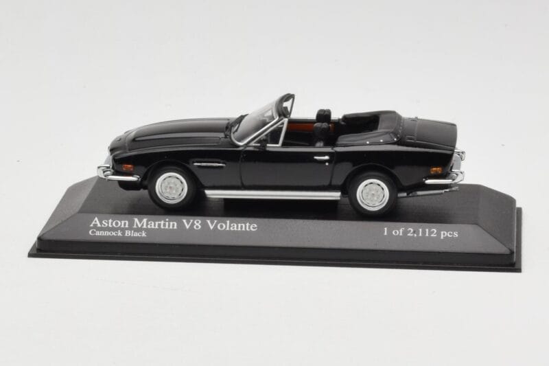 Aston Martin V8 Volante Czarny Minichamps 1:43 400137730 Metal
