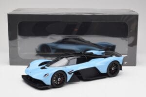 Aston Martin Valkyrie Racing Niebieski GT Spirit 1:18 GT915 Żywica — zdjęcie 6 z 6