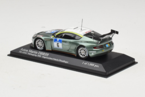 Aston Martin DBRS9 #6 M. Engel / K. Lechner ADAC 24 Hours Nurburgring 2008 Minichamps 1:43 400081306 Metal — zdjęcie 3 z 4