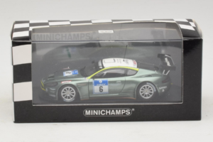 Aston Martin DBRS9 #6 M. Engel / K. Lechner ADAC 24 Hours Nurburgring 2008 Minichamps 1:43 400081306 Metal — zdjęcie 4 z 4