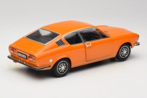Audi 100 C1 Coupe S Pomarańczowy Anson 1:18 30402 Metal — zdjęcie 3 z 8