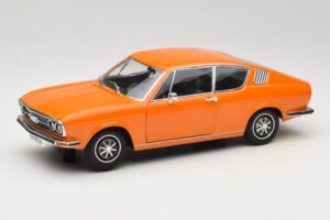 Audi 100 C1 Coupe S Pomarańczowy Anson 1:18 30402 Metal