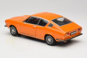 Audi 100 C1 Coupe S Pomarańczowy Anson 1:18 30402 Metal — zdjęcie 7 z 8
