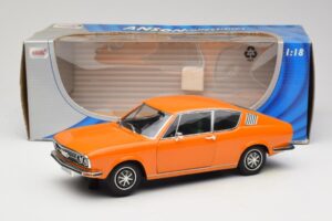 Audi 100 C1 Coupe S Pomarańczowy Anson 1:18 30402 Metal — zdjęcie 8 z 8