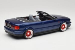 Audi 80 B4 Kabriolet Ming Niebieski Metallic Custom Wheels Otto 1:18 OT806-C Żywica — zdjęcie 2 z 6