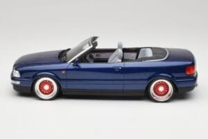 Audi 80 B4 Kabriolet Ming Niebieski Metallic Custom Wheels Otto 1:18 OT806-C Żywica — zdjęcie 3 z 6