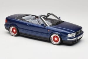 Audi 80 B4 Kabriolet Ming Niebieski Metallic Custom Wheels Otto 1:18 OT806-C Żywica — zdjęcie 4 z 6