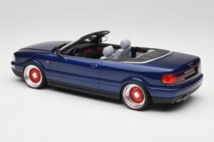 Audi 80 B4 Kabriolet Ming Niebieski Metallic Custom Wheels Otto 1:18 OT806-C Żywica — zdjęcie 5 z 6