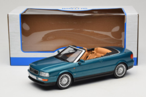 Audi 80 B4 Kabriolet Gomera Green Metallic MCG 1:18 MCG18413 Metal — zdjęcie 6 z 6