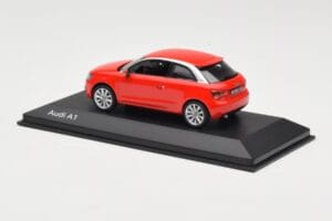 Audi A1 8X Misano Red Minichamps 1:43 5011001023 Metal — zdjęcie 3 z 4