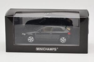 Audi A3 8P Black Metallic Minichamps 1:43 12000 Metal — zdjęcie 4 z 4