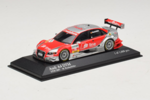 Audi A4 DTM #11 M. Rockenfeller Audi Sport Team Phoenix DTM 2007 Minichamps 1:43 400079611 Metal — zdjęcie 2 z 4