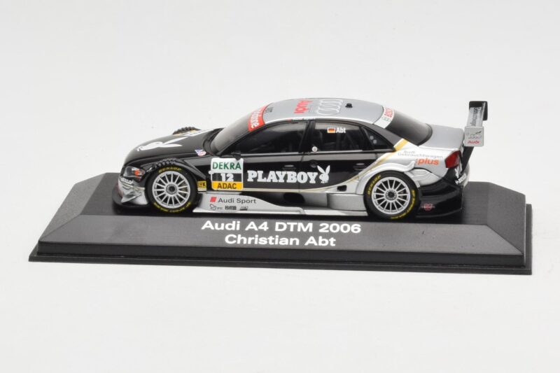 Audi A4 B7 #12 Playboy T. Scheider Abt Sportsline DTM 2006 Minichamps 1:43 5020600603 Metal