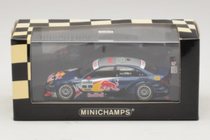 Audi A4 DTM #1 M. Ekstrom Audi Sport Team Abt Sportsline DTM Champion 2008 Minichamps 1:43 400081801 Metal — zdjęcie 4 z 4