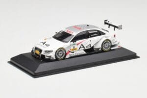 Audi A4 B8 #9 T. Kristensen DTM 2008 Minichamps 1:43 400081809 Metal — zdjęcie 2 z 4