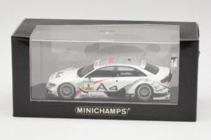 Audi A4 B8 #9 T. Kristensen DTM 2008 Minichamps 1:43 400081809 Metal — zdjęcie 4 z 4