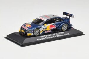 Audi A4 B8 #2 Red Bull M. Tomczyk DTM 2008 Minichamps 1:43 5020800133 Metal — zdjęcie 2 z 4