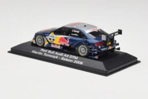 Audi A4 B8 #2 Red Bull M. Tomczyk DTM 2008 Minichamps 1:43 5020800133 Metal — zdjęcie 3 z 4
