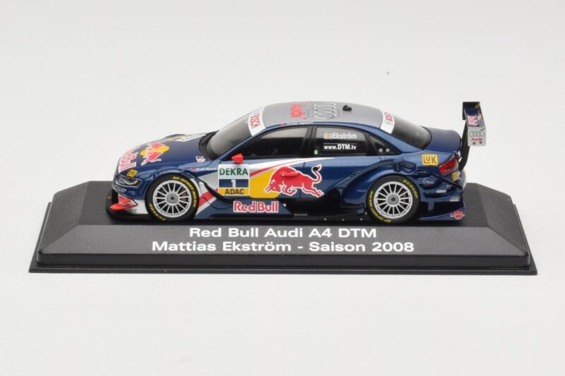 Audi A4 #1 M. Ekstrom Audi Sport Team Abt Sportsline DTM 2008 Minichamps 1:43 5020800123 Metal