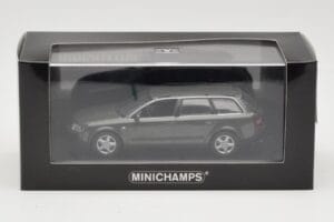 Audi A6 C5 Avant Ciemnoszary Minichamps 1:43 AUDI006 Metal — zdjęcie 4 z 4
