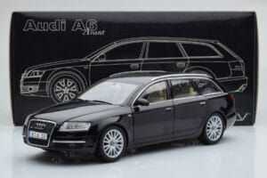 Audi A6 C6 Avant Czarny Norev 1:18 188304 Metal — zdjęcie 8 z 8