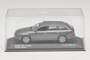 Audi A6 C6 Avant Grey Metallic Minichamps 1:43 400013011 Metal — zdjęcie 4 z 5