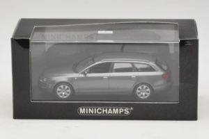 Audi A6 C6 Avant Grey Metallic Minichamps 1:43 400013011 Metal — zdjęcie 5 z 5