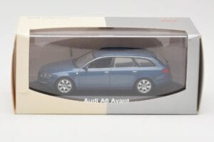 Audi A6 C6 Avant Stratos Blue Minichamps 1:43 5010406223 Metal — zdjęcie 4 z 4