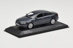 Audi A6 C6 Ciemnoniebieski Minichamps 1:43 5010406143 Metal — zdjęcie 2 z 4