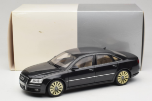 Audi A8 D3 W12 Czarny Kyosho 1:18 5010508135 Metal — zdjęcie 8 z 8