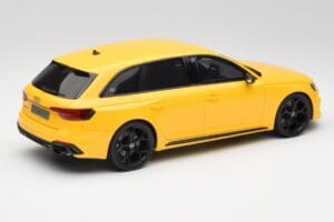 Audi RS4 B9 Avant 25th Anniversary Vegas Żółty GT Spirit 1:18 GT935 Żywica — zdjęcie 2 z 6