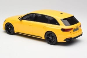 Audi RS4 B9 Avant 25th Anniversary Vegas Żółty GT Spirit 1:18 GT935 Żywica — zdjęcie 5 z 6