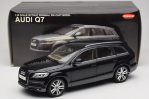 Audi Q7 Czarny Kyosho 1:18 09221BK Metal — zdjęcie 8 z 8