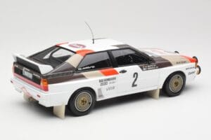 Audi Quattro A1 #2 H. Mikkola / A. Hertz Audi Sport Rally Monte Carlo 1983 Minichamps 1:18 155831102 Metal — zdjęcie 2 z 6