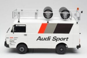 Audi Quattro A2 M. Mouton / F. Pons Tour de Corse 1983 With VW LT35 Otto 1:18 OT418 Żywica — zdjęcie 4 z 6