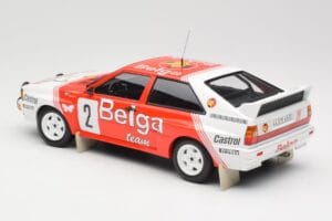 Audi Quattro A2 #2 B. Waldegård / H-T. Thorszelius Belga Team Winners Boucles de Spa 1985 Minichamps 1:18 155851102 Metal — zdjęcie 5 z 6