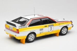 Audi Quattro A2 #3 S. Blomqvist / B. Cederberg Audi Sport Winners Sanyo Rally of New Zealand 1984 Minichamps 1:18 155841103 M — zdjęcie 2 z 6