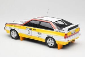 Audi Quattro A2 #3 S. Blomqvist / B. Cederberg Audi Sport Winners Sanyo Rally of New Zealand 1984 Minichamps 1:18 155841103 M — zdjęcie 5 z 6