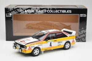 Audi Quattro A2 #4 W. Rohrl / C. Geistdorfer Rally de Portugal 1984 Sun Star 1:18 4224 Metal — zdjęcie 8 z 8