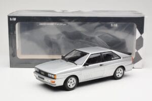 Audi Quattro B2 Srebrny Minichamps 1:18 155016122 Metal — zdjęcie 6 z 6