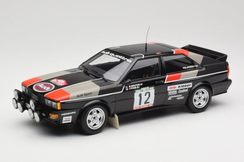 Audi Quattro #12 M. Mouton / F. Pons Audi Sport Rally de Portugal 1981 Minichamps 1:18 155811112 Metal