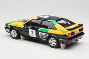 Audi Quattro #2 M. Mouton / F. Pons Audi Sport Rally of 1000 Pistes 1981 Minichamps 1:18 155811122 Metal — zdjęcie 5 z 6