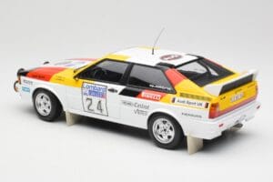 Audi Quattro #24 M. Demuth / M. Daniels Audi Sport Lombard RAC Rally 1982 Minichamps 1:18 155821124 Metal — zdjęcie 5 z 6