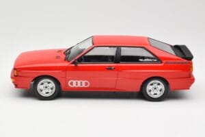 Audi Quattro Czerwony Minichamps 1:18 155016124 Metal — zdjęcie 3 z 6