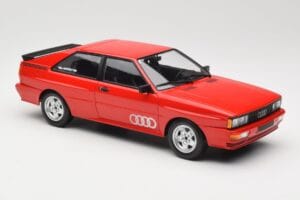 Audi Quattro Czerwony Minichamps 1:18 155016124 Metal — zdjęcie 4 z 6